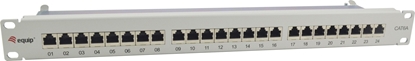 Picture of Equip 24-Port Cat.6A Shielded Patch Panel  Light Grey
