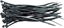Изображение Ergom Opaska kablowa TKUV czarna 300 x 3,6mm 100szt. (E01TK-01050100801)