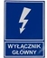 Picture of Ergom Tabliczka znak informacyjny Wycznik gówny 10szt. (E04TZ-01041110200)