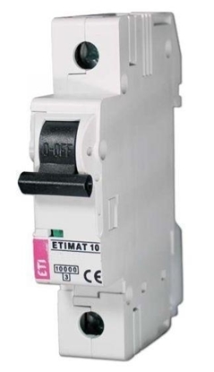 Picture of Eti-Polam Wycznik nadprdowy ETIMAT10 1P C 6A 10kA AC - 002131712