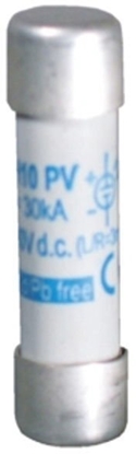 Attēls no Eti-Polam Wkadka bezpiecznikowa cylindryczna PV 10x38mm 16A gR 700V AC/DC CH10 002625023