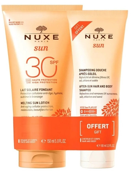 Picture of Eucerin NUXE_SET Sun mleczko do opalania SPF30 150ml + el pod prysznic po opalaniu 100ml