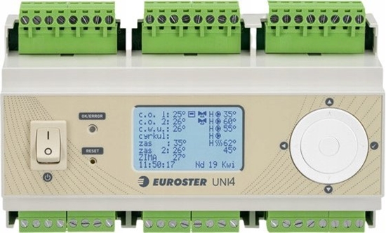 Picture of Euroster Regulator temperatury Euroster UNI 4 (2 pompy+zaw miesz)