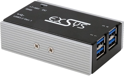 Picture of Exsys EX-1181HMS-WT 4-Port USB 3.2 Gen 1 Hub