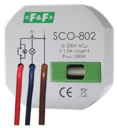 Attēls no F&F ciemniacz owietlenia SCO-802 z pamici 230V AC 350W szary SCO-802
