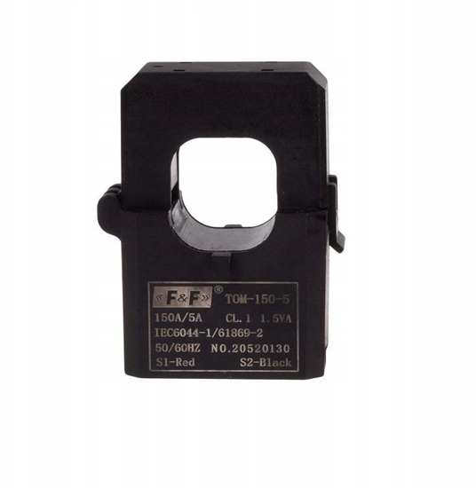 Picture of F&F Miniaturowy przekadnik prdowy z odpinanym rdzeniem 150/5A 1,5VA TOM-150-5