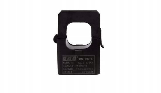 Picture of F&F Miniaturowy przekadnik prdowy z odpinanym rdzeniem 600/5A 2,5VA TOM-600-5
