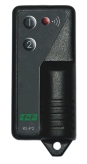 Picture of F&F Pilot dwuprzyciskowy 12V A23 868MHz 30m czarny RS-P2
