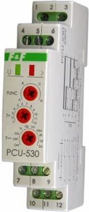 Изображение F&F Przekanik czasowy 10-funkcyjny 3xNO/NC 100-264V AC/DC (PCU-530)