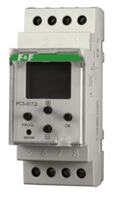 Attēls no F&F Przekanik czasowy wielofunkcyjny 24-264V 16A - PCS-517