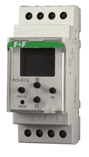 Picture of F&F Przekanik czasowy wielofunkcyjny 24-264V 16A - PCS-517