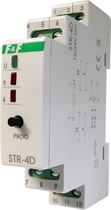 Attēls no F&F Sterownik rolet do silników 12/24V DC STR-4D