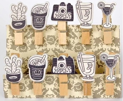 Picture of FANDY Klamerki ozdobne Shapes 09