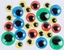 Picture of FANDY Ruchome oczka neon MIX