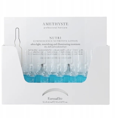 Attēls no Farmavita FARMAVITA_Amethyste Nutri Luminescence lotion rozwietlajcy do wosów 12x8ml