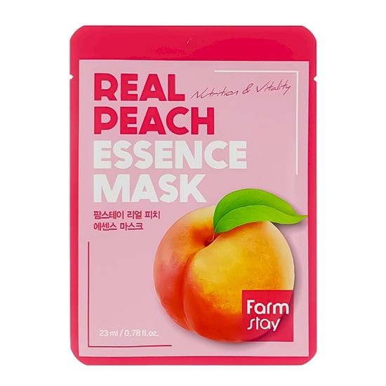 Изображение FarmStay Real Peach Essence Mask 1 pcs