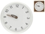 Attēls no Fashion White Wall Clock, 30 x 30 x 4,5 cm, DECORLIFE