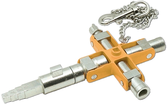 Изображение Felo Klucz do szaf sterowniczych SubMaster Bau   18 w 1