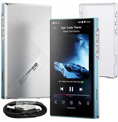 Изображение FiiO FiiO JM21 (4GB+64GB) Sky Blue - Przenony odtwarzacz Hi-Res