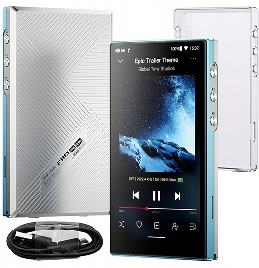 Picture of FiiO JM21 (4GB+64GB) Sky Blue - Przenony odtwarzacz Hi-Res