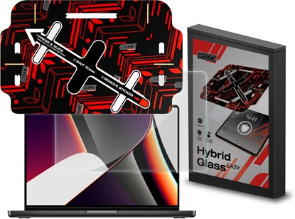 Изображение Filtr GrizzGlass Szko hybrydowe GrizzGlass HybridGlass Easy do Apple MacBook Pro 16 (M1/M2/M3/M4/M5)