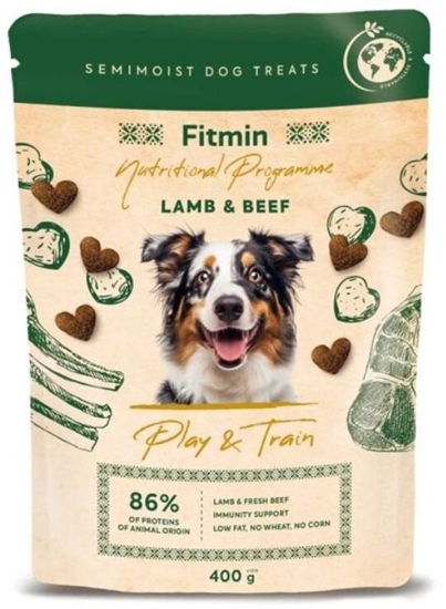 Picture of Fitmin  Play & Train z jagnicin i woowin 400g