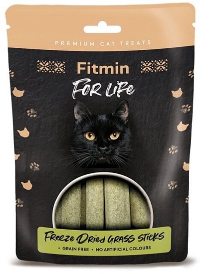 Picture of Fitmin cat liofilizowane patyczki z koci traw 6 szt