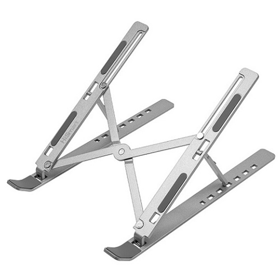 Picture of Foldable Steel Laptop / Tablet Stand HISMART, with 7 Adjustment Positions