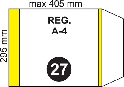 Attēls no Fol-Plast Okadka na podr A4 regulowana NR 27 (20szt)