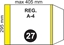 Изображение Fol-Plast Okadka na podr A4 regulowana NR 27 (20szt)