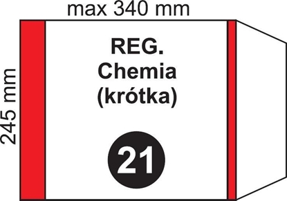 Attēls no Fol-Plast Okadka na podr regulowana krótka NR 21 (20szt)