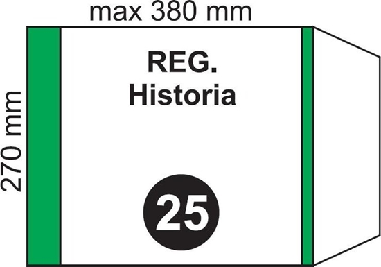 Picture of Fol-Plast Okadka na podr regulowana NR 25 (20szt)
