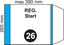 Attēls no Fol-Plast Okadka na podr regulowana NR 26 (20szt)