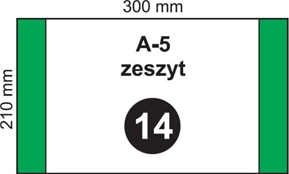 Picture of Fol-Plast Okadka na zeszyt A5 NR 14 (20szt)