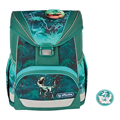 Изображение Formas mugursoma Herlitz UltraLight Green Rex, 36 x 28 x 21 cm
