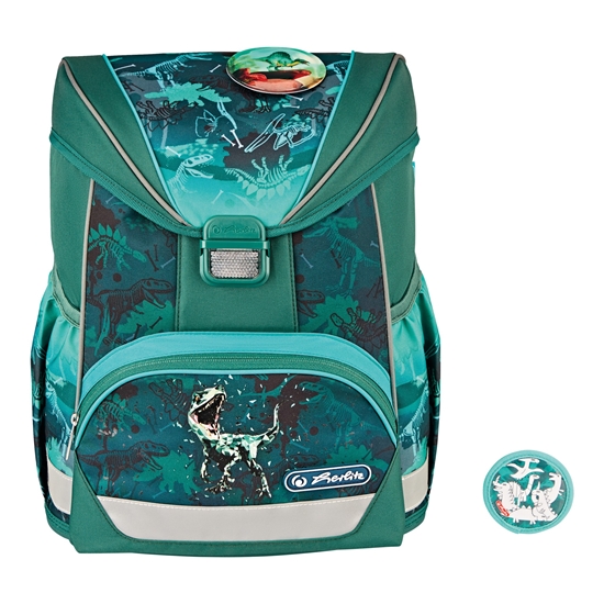 Изображение Formas mugursoma Herlitz UltraLight Green Rex, 36 x 28 x 21 cm