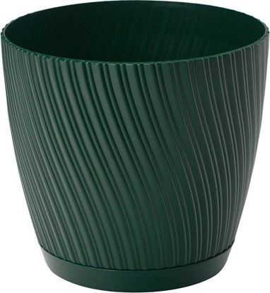 Picture of Form-Plastic Doniczka okrga MIKA 4550-075, Kolor Leny mech, Form-Plastik, Wymiary 14.8x13.7 cm