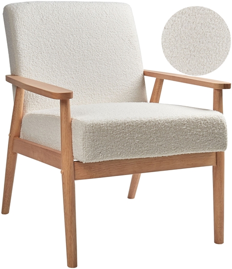 Picture of Fotel ESRUM Boucle Zamana biel