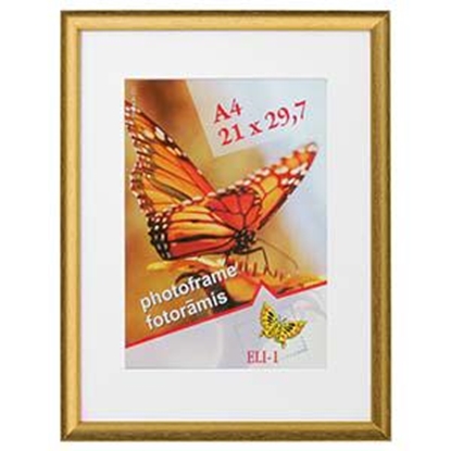Picture of Fotorāmis 21x30cm AURA zelta plastika