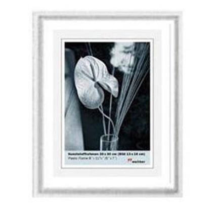 Picture of Fotorāmis 21x30cm plastikāta, sudraba krāsa