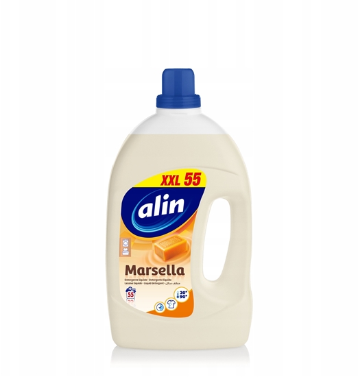 Изображение Friendly Organic ALIN Marsylia Pyn do prania z mydem marsylskim (55 pra) 2,75 L