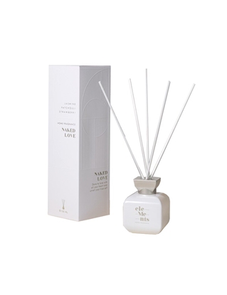 Picture of Gaisa atsvaidzinātājs ODORO Elements "NAKED LOVE", ar kociņiem, 100 ml