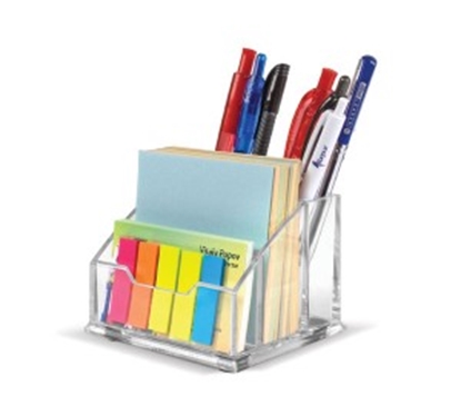 Picture of Galda organizātors ar 4 nodalījumiem, caurspīdīgs