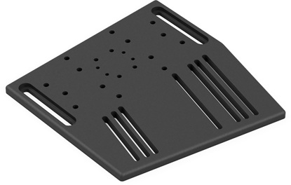 Attēls no galeria plakatu Sabelt Shifter & Handbrake Plate Pyta aluminiowa - czarny