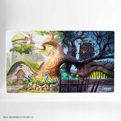 Attēls no Gamegenic Gamegenic: Magic the Gathering - Lorwyn Eclipsed - Shiny Playmat - Temple Garden
