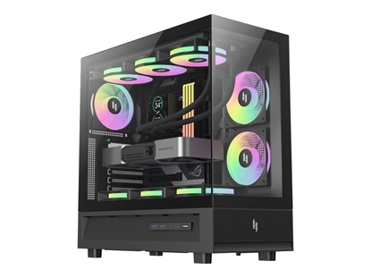 Picture of Gamemax Case | NEX C51 BK | ATX/BTF