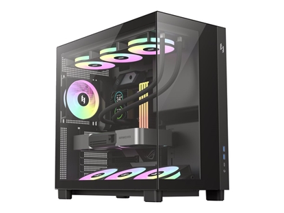 Picture of Gamemax Case | NEX C53 BK | ATX/BTF