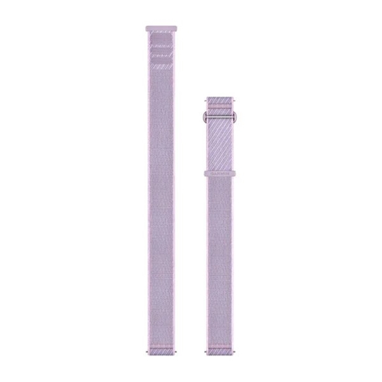 Picture of Garmin Quick Release ComfortFit Fabric 18mm Watch Strap for Garmin watches / light purple