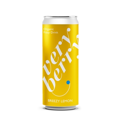 Изображение Gāzēts dzēriens VERY BERRY Breezy Lemon, bundžā, 0.33l (DEP)