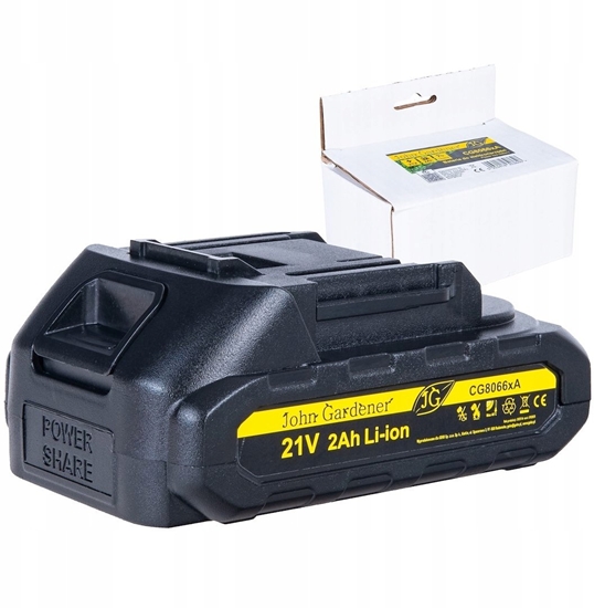 Изображение Geko Bateria 2.0Ah 21V do narzdzi akumulatorowych G8066x (1)